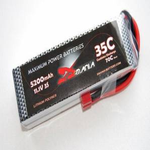 ManiaX 11.1V 5200mAh 35C Lipo Battery Pack