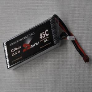 ManiaX 22.2V 4200mAh 45C Lipo Battery Pack