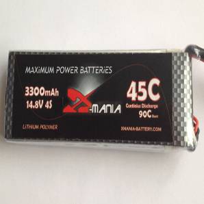 ManiaX 14.8V 3300mAh 45C Lipo Battery Pack