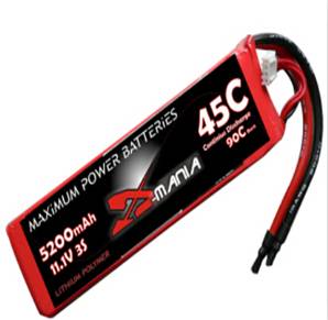 ManiaX 11.1V 5200mAh 45C Lipo Battery Pack