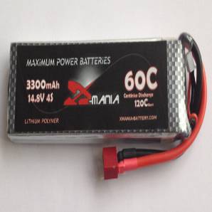 ManiaX 14.8V 3300mAh 60C Lipo Battery Pack