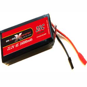 ManiaX 22.2V 16,000mAh multi-rotors lipo battery packs