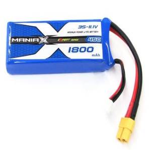 ManiaX 11.1V 1800mAh 45C Lipo Battery Pack