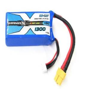 ManiaX 11.1V 1300mAh 45C Lipo Battery Pack