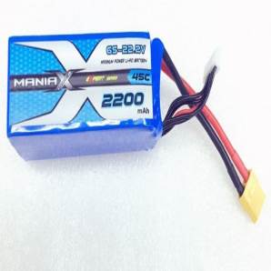 ManiaX 22.2V 2200mAh 45C Lipo Battery Pack