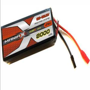 ManiaX 22.2V 8,000mAh multi-rotors lipo battery packs