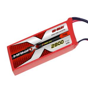 ManiaX 22.2V 2800mAh 70C Lipo Battery Pack