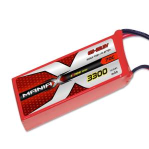 ManiaX 22.2V 3300mAh 70C Lipo Battery Pack