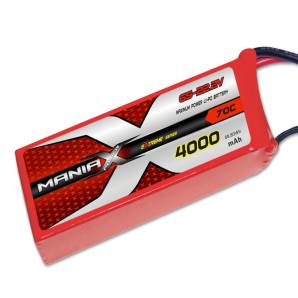 ManiaX 22.2V 4000mAh 70C Lipo Battery Pack
