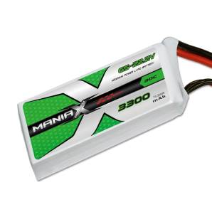 ManiaX 22.2V 3300mAh 30C Lipo Battery Pack