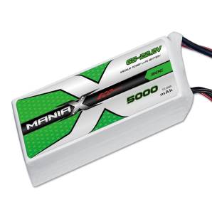 ManiaX 22.2V 5000mAh 30C Lipo Battery Pack