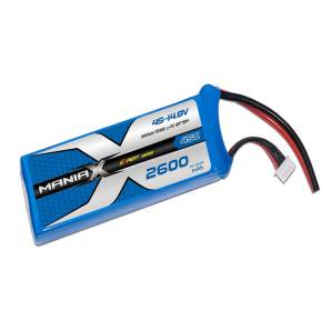 ManiaX 14.8V 2600mAh 45C Lipo Battery Pack