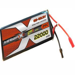 ManiaX 22.2V 22,000mAh multi-rotors lipo battery packs