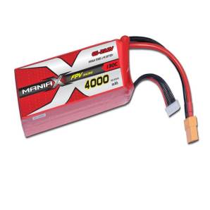 ManiaX FPV 22.2V 4000mAh 130C Lipo Battery