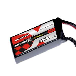 ManiaX 22.2V 1800mAh 55C Lipo Battery Pack