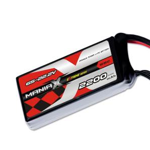 ManiaX 22.2V 2200mAh 55C Lipo Battery Pack