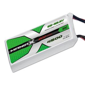 ManiaX 22.2V 4500mAh 30C Lipo Battery Pack