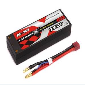 ManiaX hardcase 2S-7.6V 7500mAh 100C car HV cells lipo battery