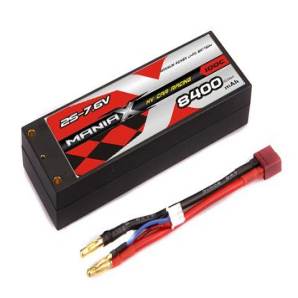 ManiaX hardcase 2S-7.6V 8400mAh 100C car HV cells lipo battery