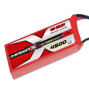 ManiaX 22.2V 4500mAh 70C Lipo Battery Pack