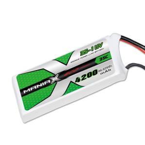 ManiaX 11.1V 4200mAh 35C Lipo Battery Pack