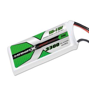 ManiaX 11.1V 3300mAh 35C Lipo Battery Pack