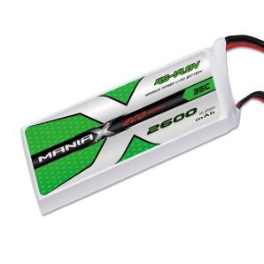 ManiaX 14.8V 2600mAh 35C Lipo Battery Pack