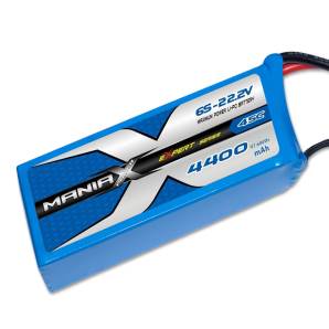 ManiaX 22.2V 4400mAh 45C Lipo Battery Pack